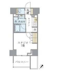 La Douceur巣鴨 (ラドゥセール巣鴨) 205 間取り図