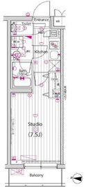 ガーラ・ヒルズ武蔵小山 2階 間取り図