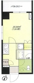 シグマ西麻布2 401 間取り図