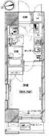 グラーサ銀座イースト 5階 間取り図