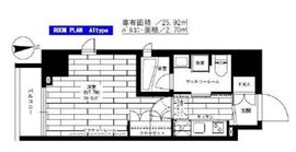 ステージグランデ新御徒町アジールコート 10階 間取り図