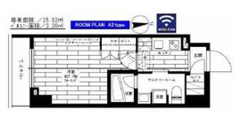 ステージグランデ新御徒町アジールコート 8階 間取り図