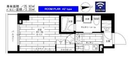 ステージグランデ新御徒町アジールコート 2階 間取り図