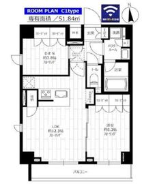 ステージグランデ新御徒町アジールコート 12階 間取り図