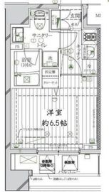 レガリス品川南大井パークサイド 6階 間取り図