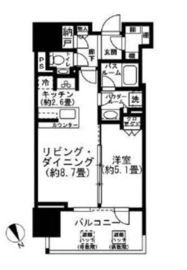 グランドヒルズ恵比寿 4階 間取り図