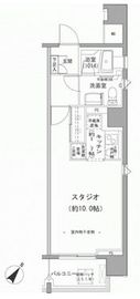 麹町二番町マンション 1002 間取り図