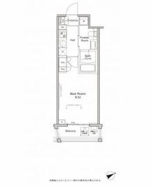 プラウドフラット浅草橋2 403 間取り図