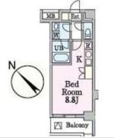 ベラヴィスタ千石 106 間取り図