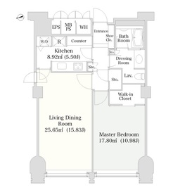 ラ・トゥール千代田 2511 間取り図