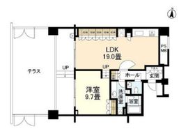 御殿山ハウス 1階 間取り図