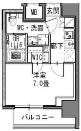 S-RESIDENCE新御徒町EAST (エスレジデンス新御徒町イースト) 302 間取り図