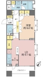 アクシルコート日本橋 3階 間取り図