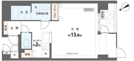 ユニテE 803 間取り図