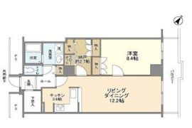 トルナーレ日本橋浜町 6階 間取り図