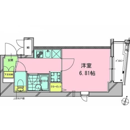 本郷エーワン東大前 701 間取り図