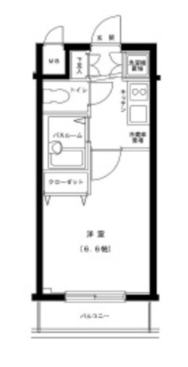 ベルファース渋谷 702 間取り図