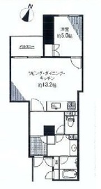 レジオン白金クロス 2階 間取り図