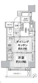 ヒューリックレジデンス駒込 303 間取り図