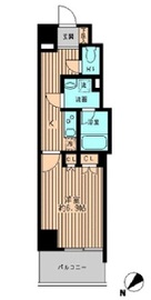 日本橋ファーストレジデンス 704 間取り図