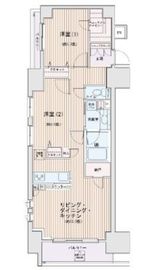 エスティメゾン錦糸町2 607 間取り図