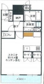 ブリリアタワーズ目黒 20階 間取り図