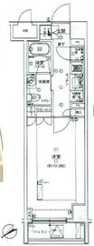 フィース水天宮前 2階 間取り図