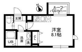 コンポジット門前仲町 501 間取り図