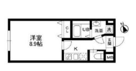 コンポジット門前仲町 203 間取り図
