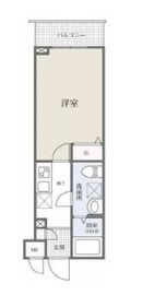 プラティーク南馬込 207 間取り図