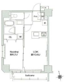 グランヴァン浅草橋駅前 501 間取り図