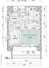 アデニウム東神田 4階 間取り図