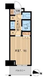 エコロジー東陽町 805 間取り図