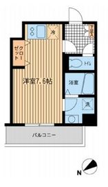 モノトーノ門前仲町 207 間取り図