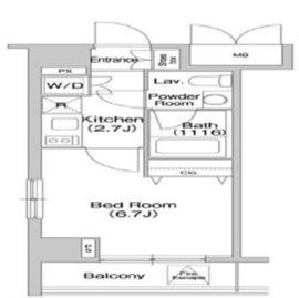 コンフォリア豊洲 226 間取り図