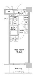 コンフォリア両国サウス 403 間取り図