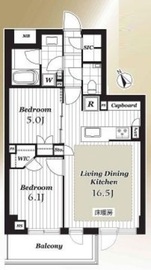 オープンレジデンシア広尾ザ・ハウス ノースコート 5階 間取り図