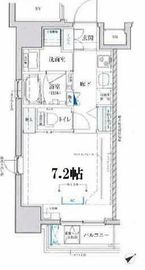 ベルシード門前仲町 201 間取り図