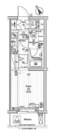 プレミアムキューブ大崎 2階 間取り図