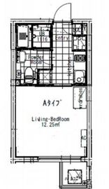 グランパセオ新宿 202 間取り図