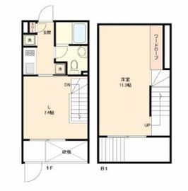 グランパセオ新宿 105 間取り図