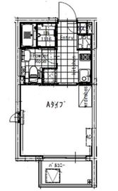 グランパセオ新宿 201 間取り図