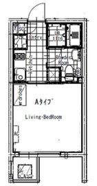 グランパセオ新宿 205 間取り図