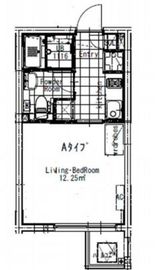 グランパセオ新宿 402 間取り図