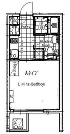 グランパセオ新宿 203 間取り図