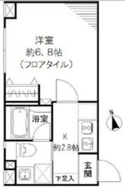 リベルタ東新宿 402 間取り図