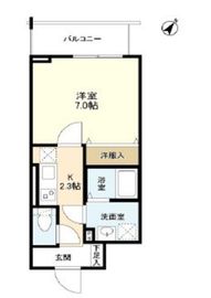 ヴェレ森下 203 間取り図