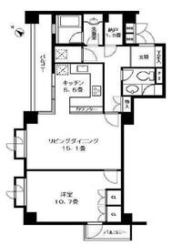 ステラメゾン碑文谷 306 間取り図