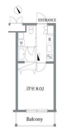 ガーデン荏原中延 506 間取り図