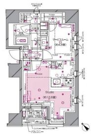 ピアース銀座8丁目 2階 間取り図